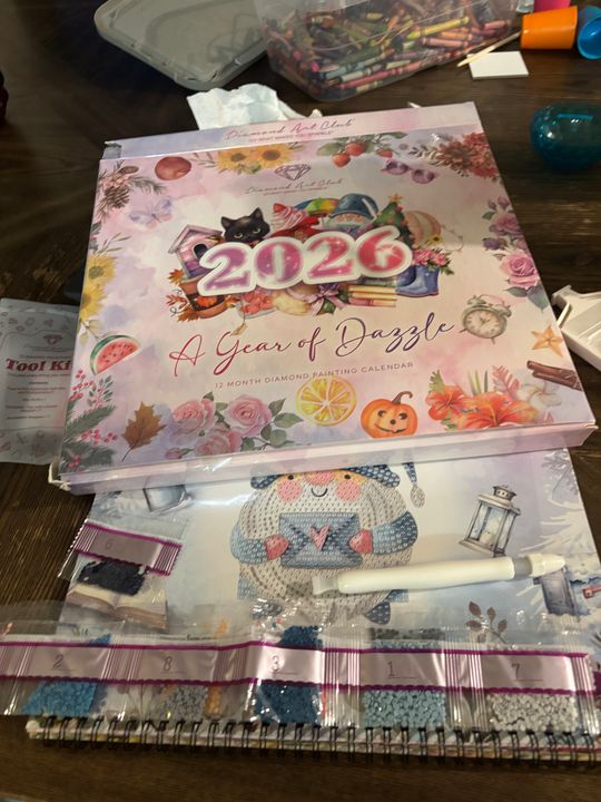 Diamond Painting Immerwährender Kalender „glücksboten Angebot bei