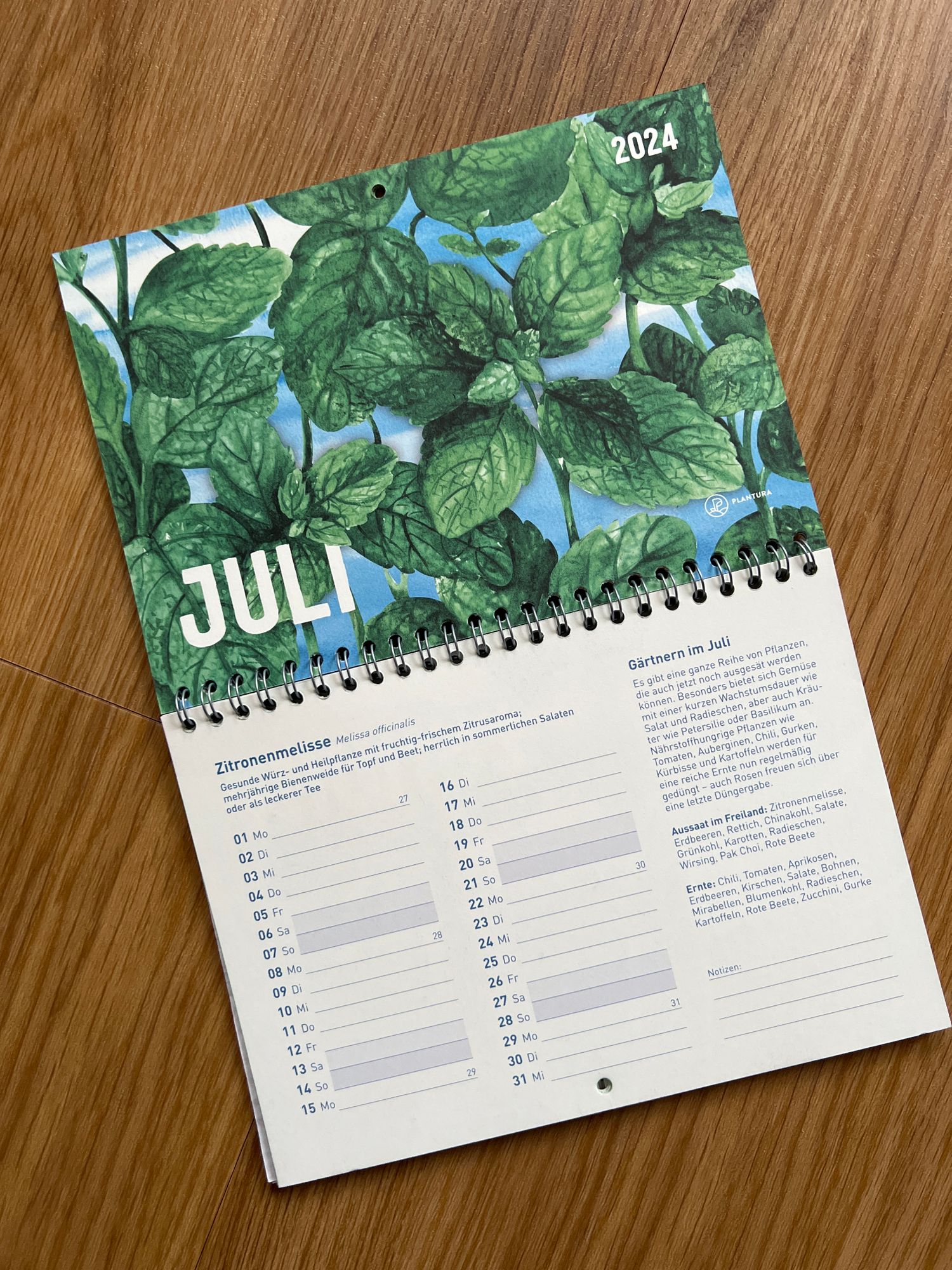 Kalender Geschenk-Set kaufen - Plantura Shop