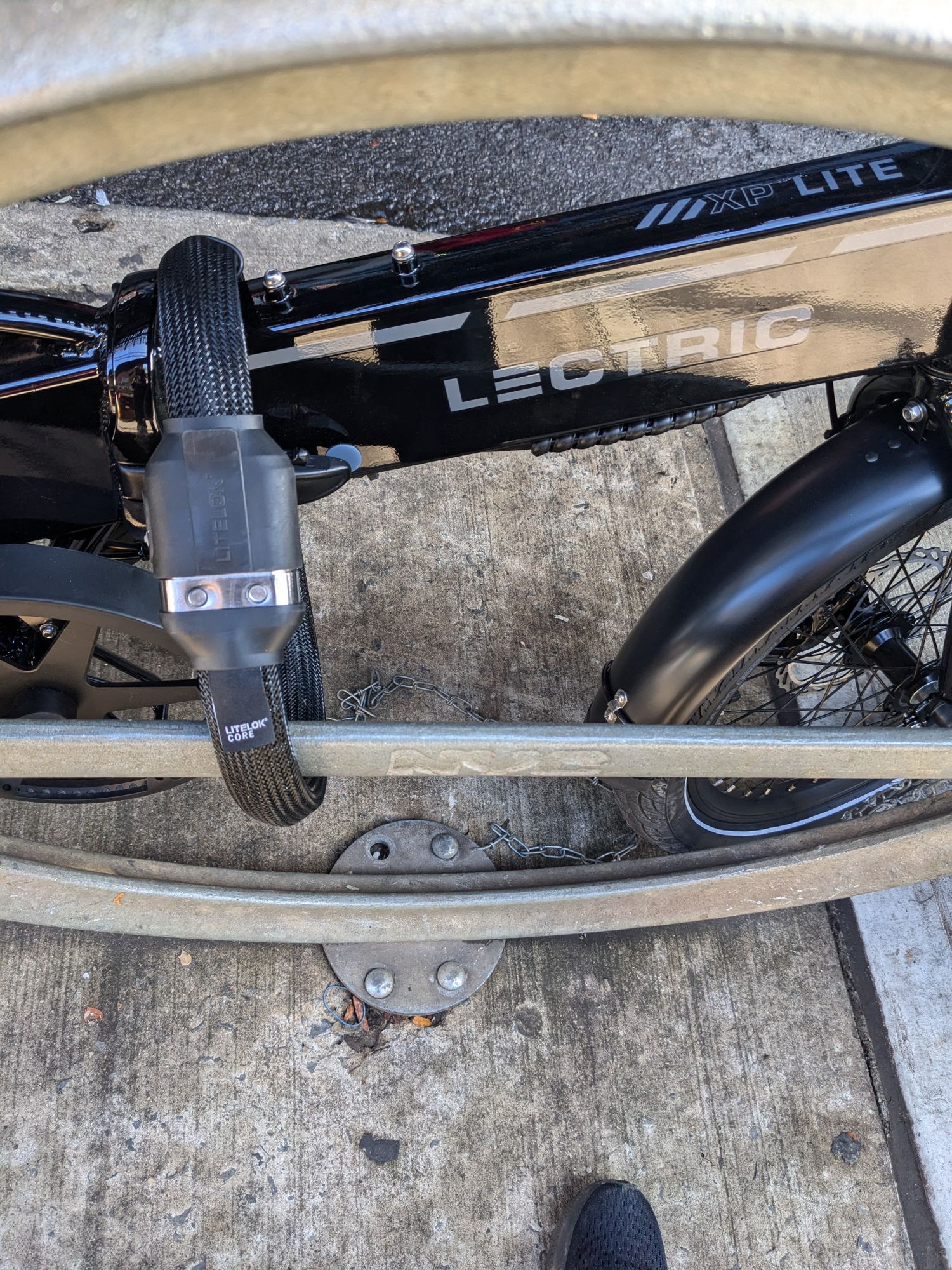 Verrou de vélo U, Serrure de vélo à Haute sécurité Ultra Robuste avec câble Flexible en Acier de