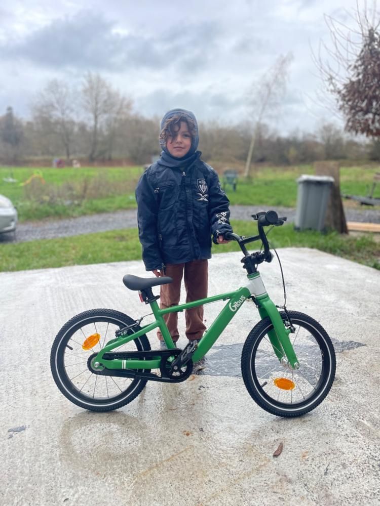 Vélo Enfant 16 Pouces Wiefiche - Réglable Pour Garçons Et Filles 4
