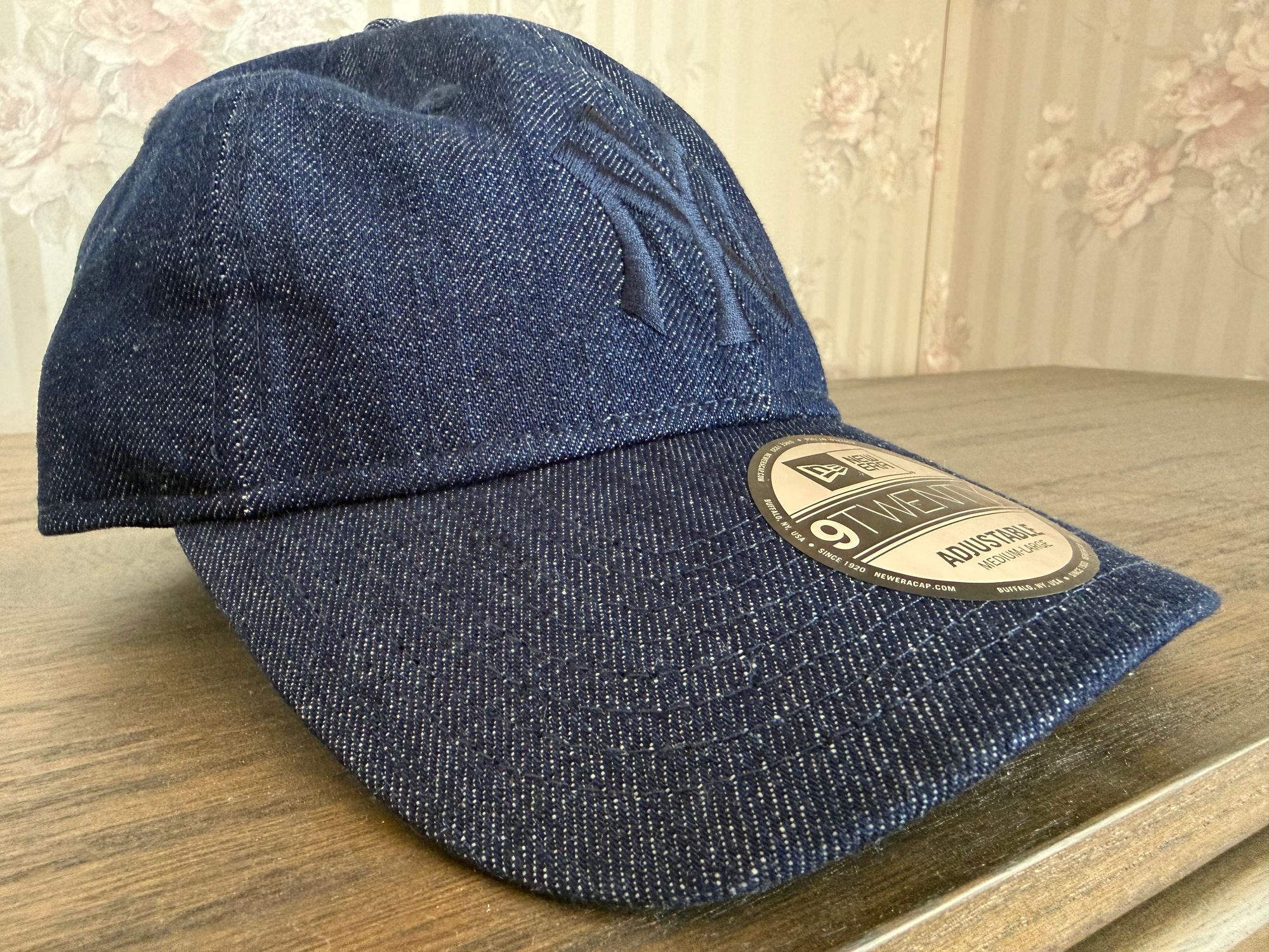 9TWENTY ニューヨーク・ヤンキース ウォッシュドコットン インディゴ 