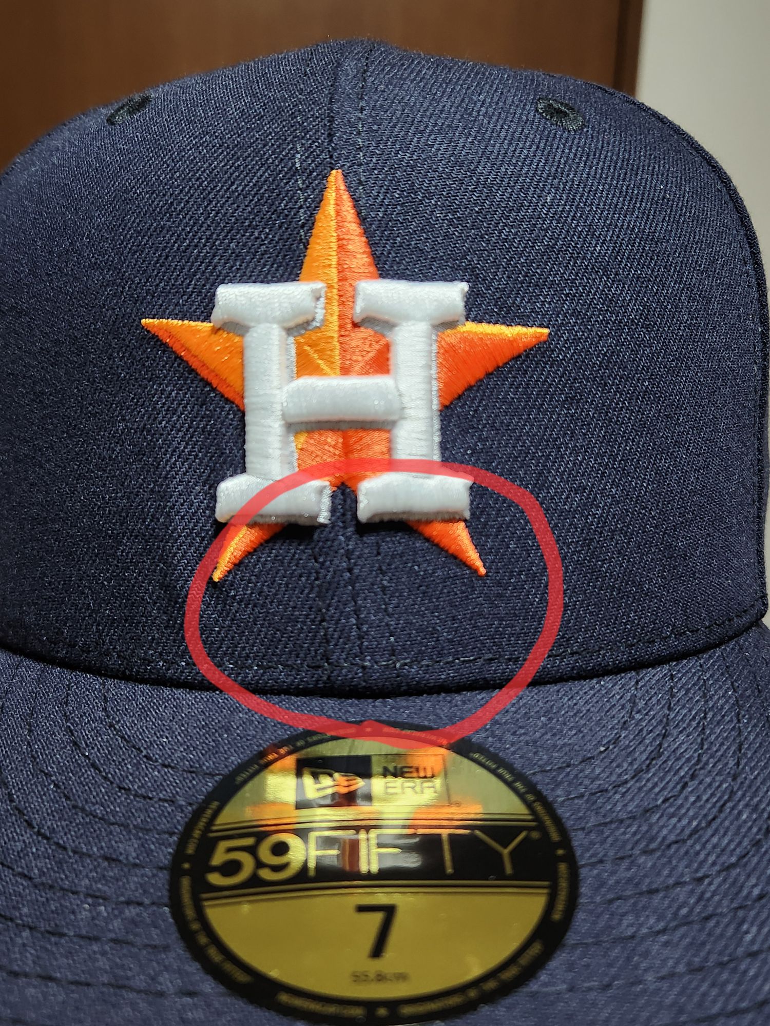59FIFTY MLBオンフィールド ヒューストン・アストロズ ホーム 