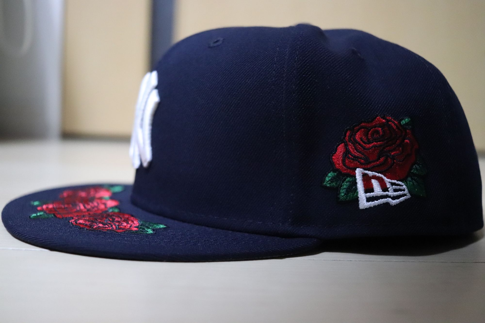 59FIFTY Floral ニューヨーク・ヤンキース クーパーズタウン ネイビー 