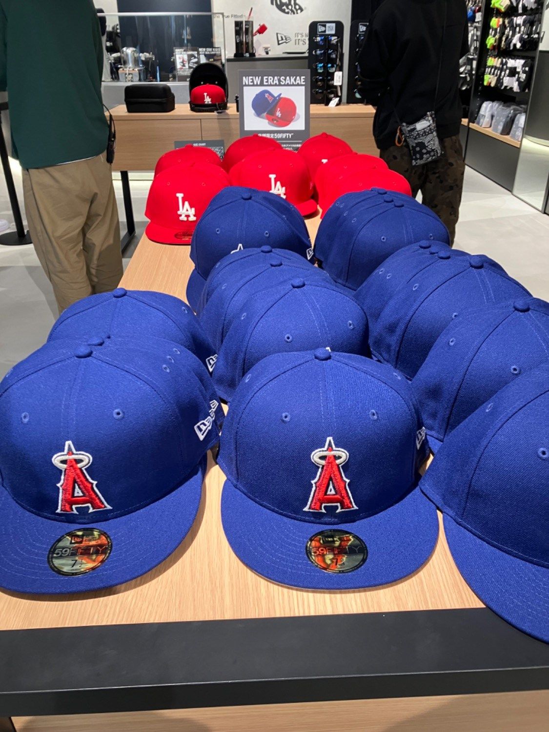 NEW ERA SAKAE LIMITED】 59FIFTY ロサンゼルス・エンゼルス ダーク 