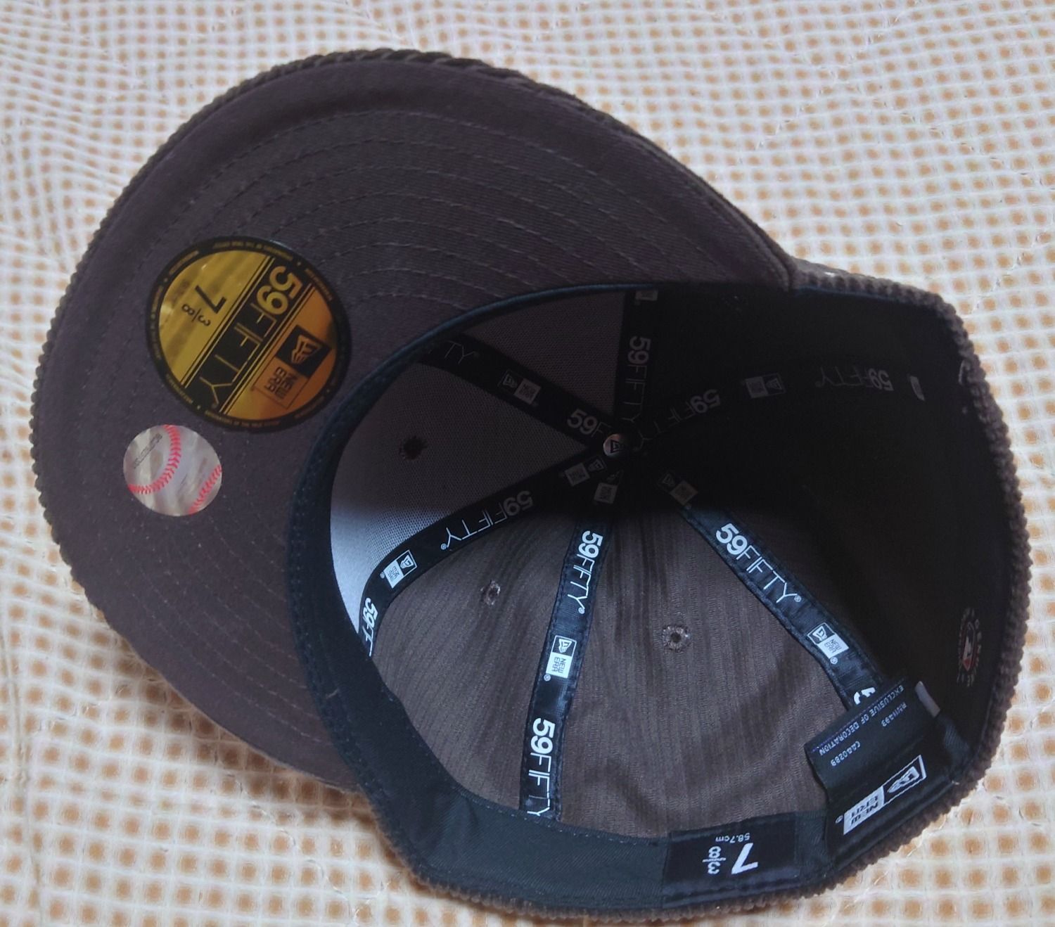 59FIFTY MLB Corduroy コーデュロイ ロサンゼルス・ドジャース ダーク 