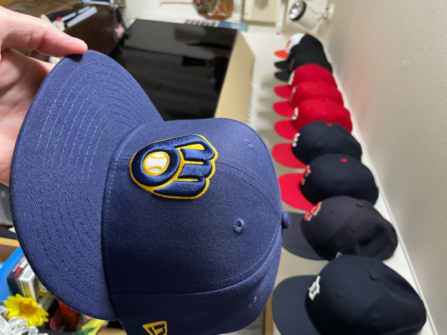 59FIFTY MLBオンフィールド ミルウォーキー・ブリュワーズ ホーム 