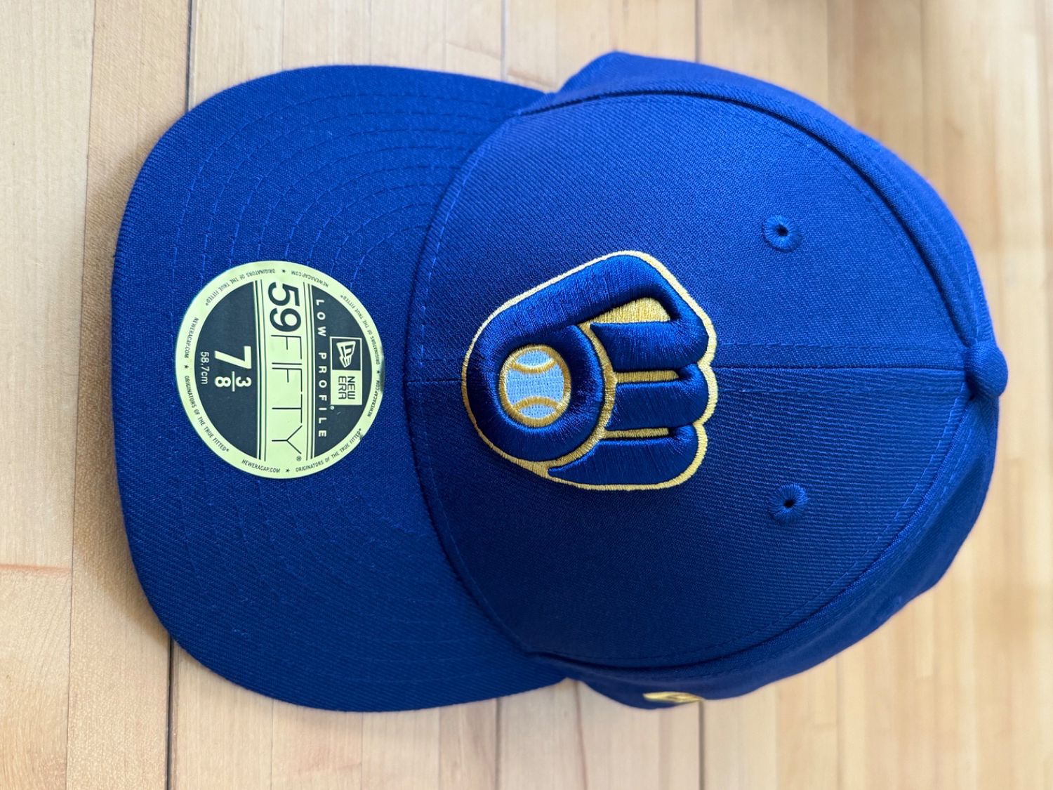 LP 59FIFTY MLBオンフィールド ミルウォーキー・ブリュワーズ ホーム 