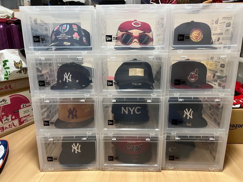タワーボックス ニューエラ ロゴ クリア 6箱入り1セット | NEW ERA 
