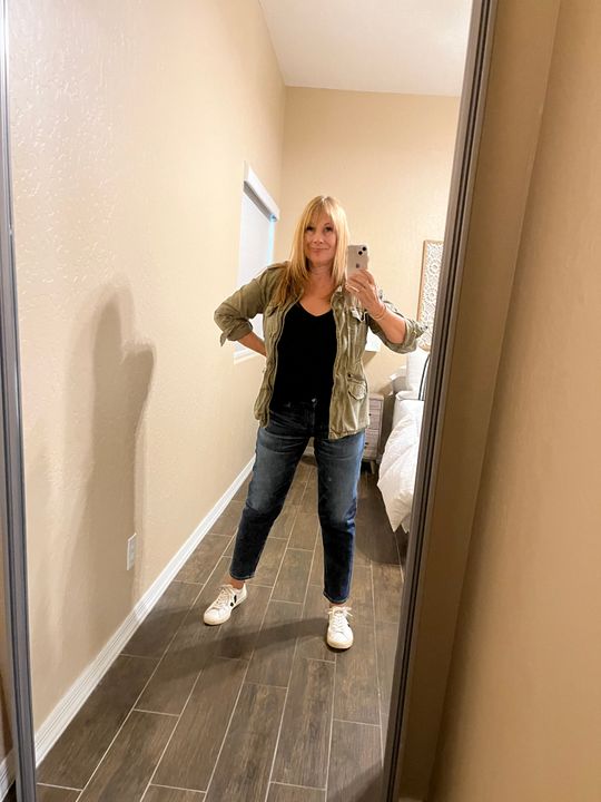 RUBY LIGHT-WEIGHT COTTON TWILL ARMY JACKET – Velvet by Graham