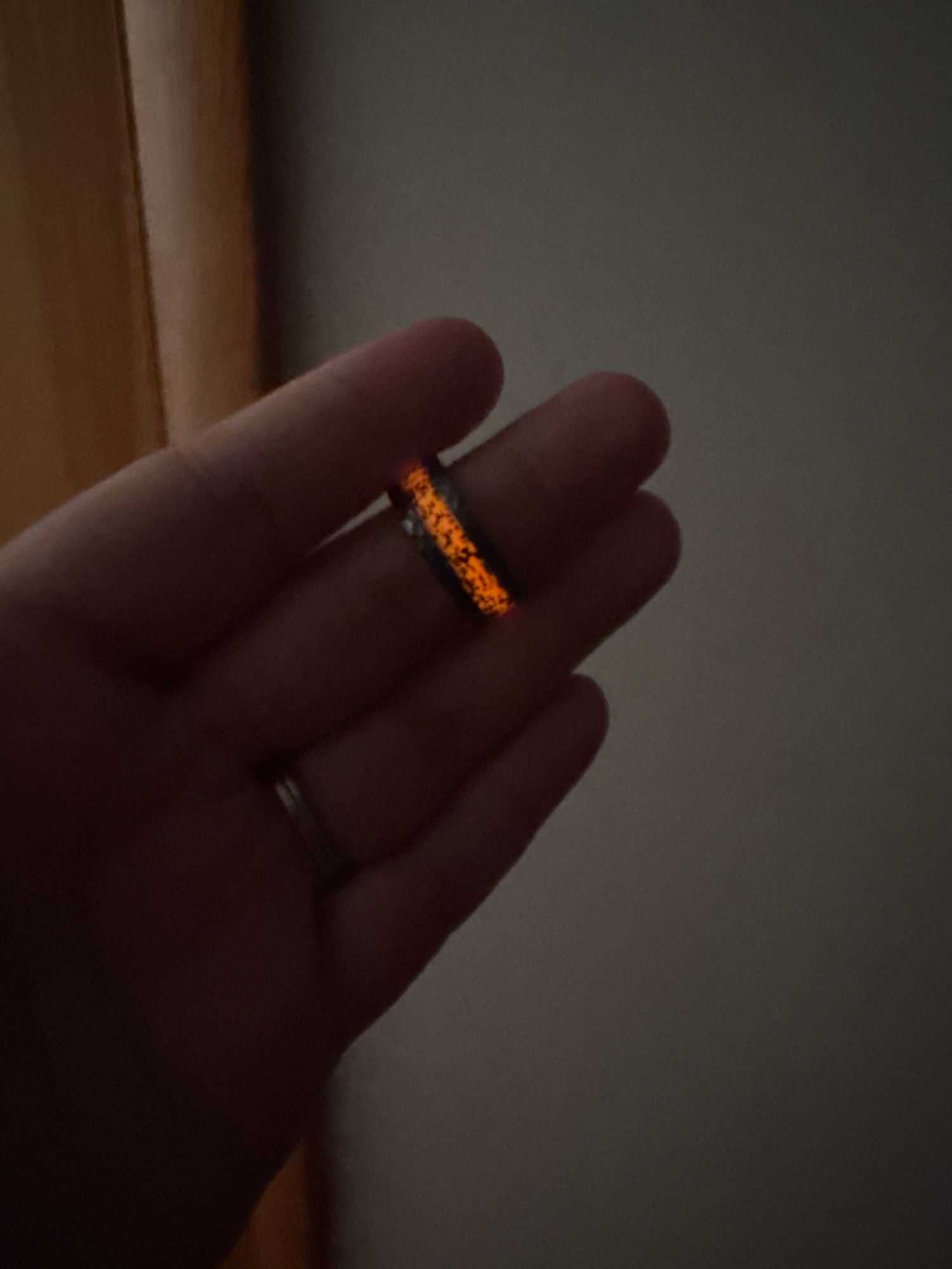 Silicone Ring Secret Wood Glow Ring The Sauron™️ Ring Of