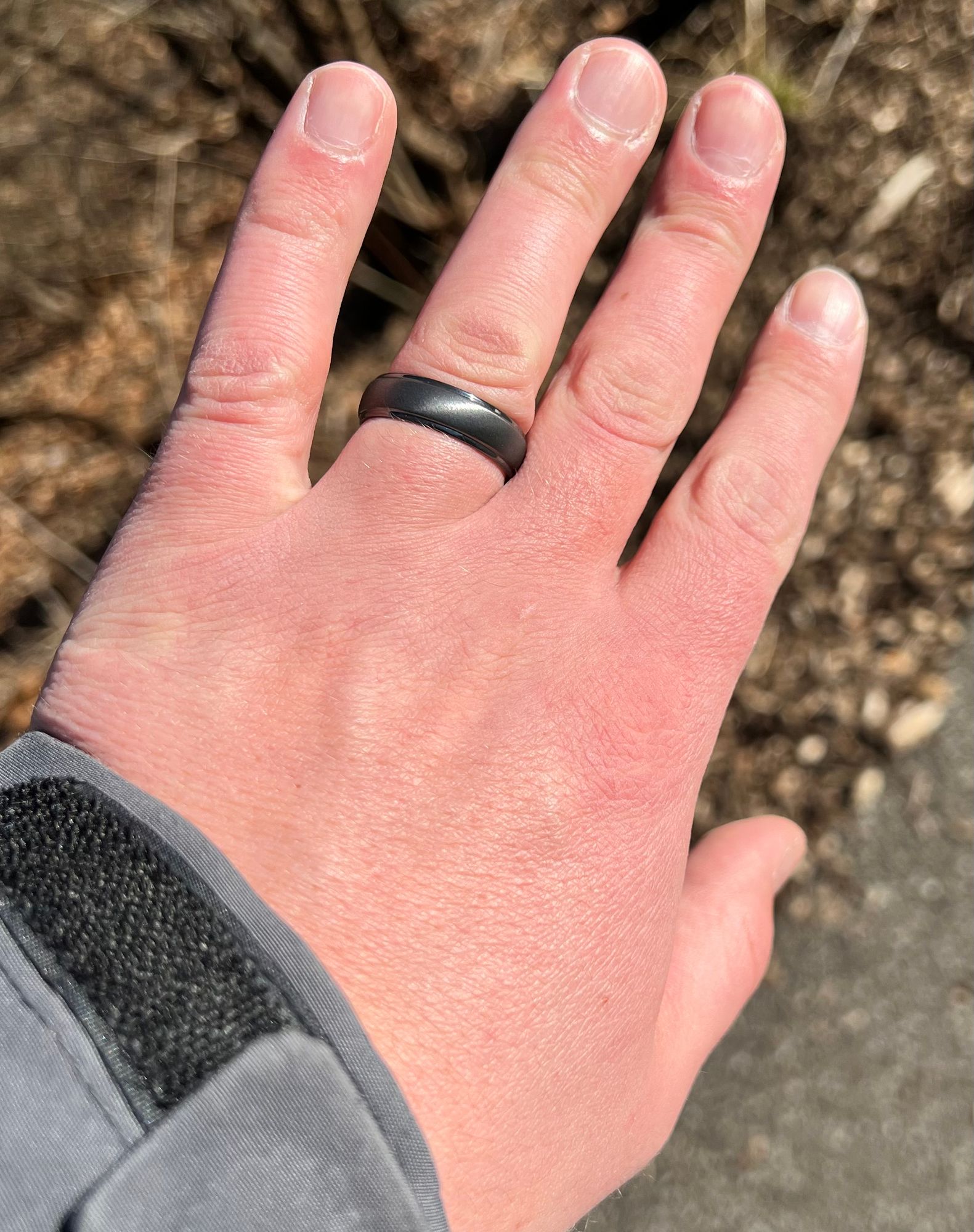 Mens Silicone Wedding Band Mens Rubber Engagement Rings Mens