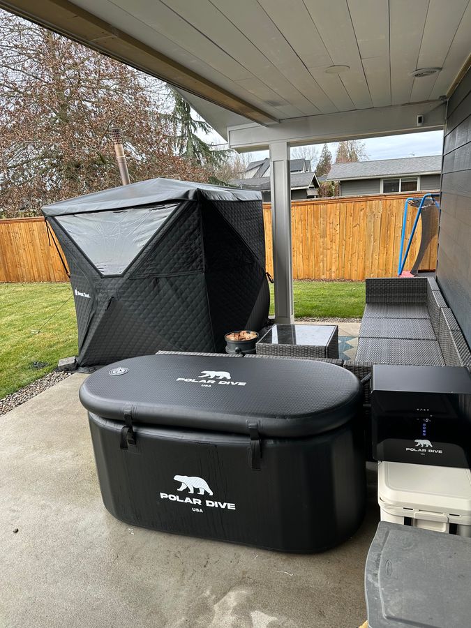 Jonas D's Sweat Tent, submitted with their review