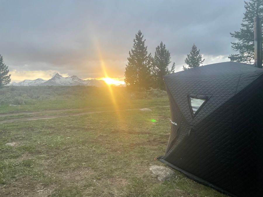 Garrett B's Sweat Tent, submitted with their review
