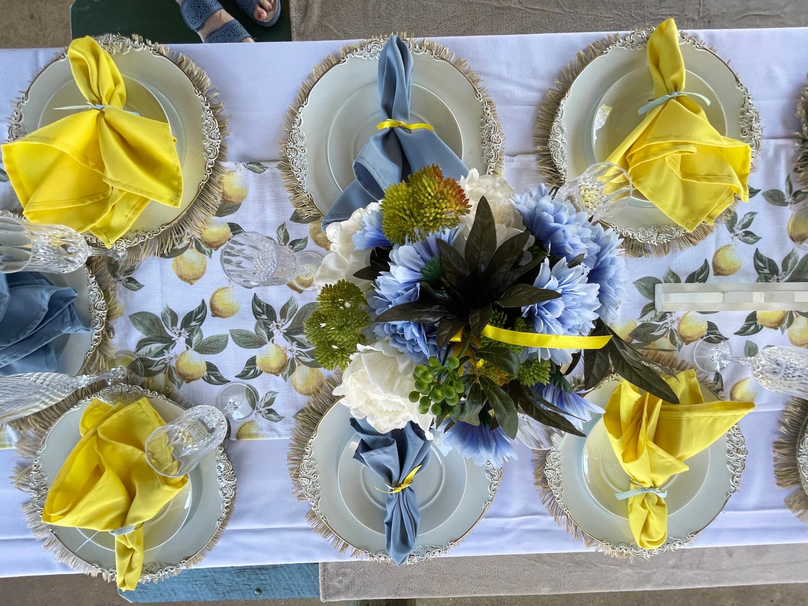 Shop Cloth Napkins (Yellow) Linen Napkins Luna Wedding Event