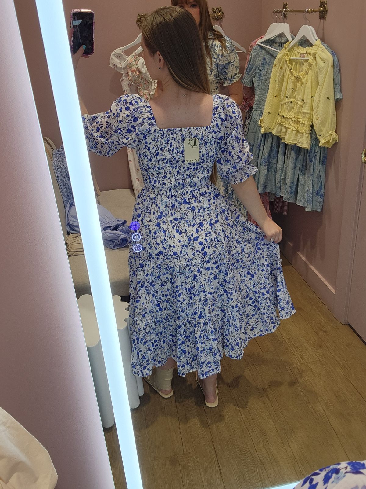 madeline blue dress Madeline Blue or Yellow dress with collar and tie (not included hat gloves or book)