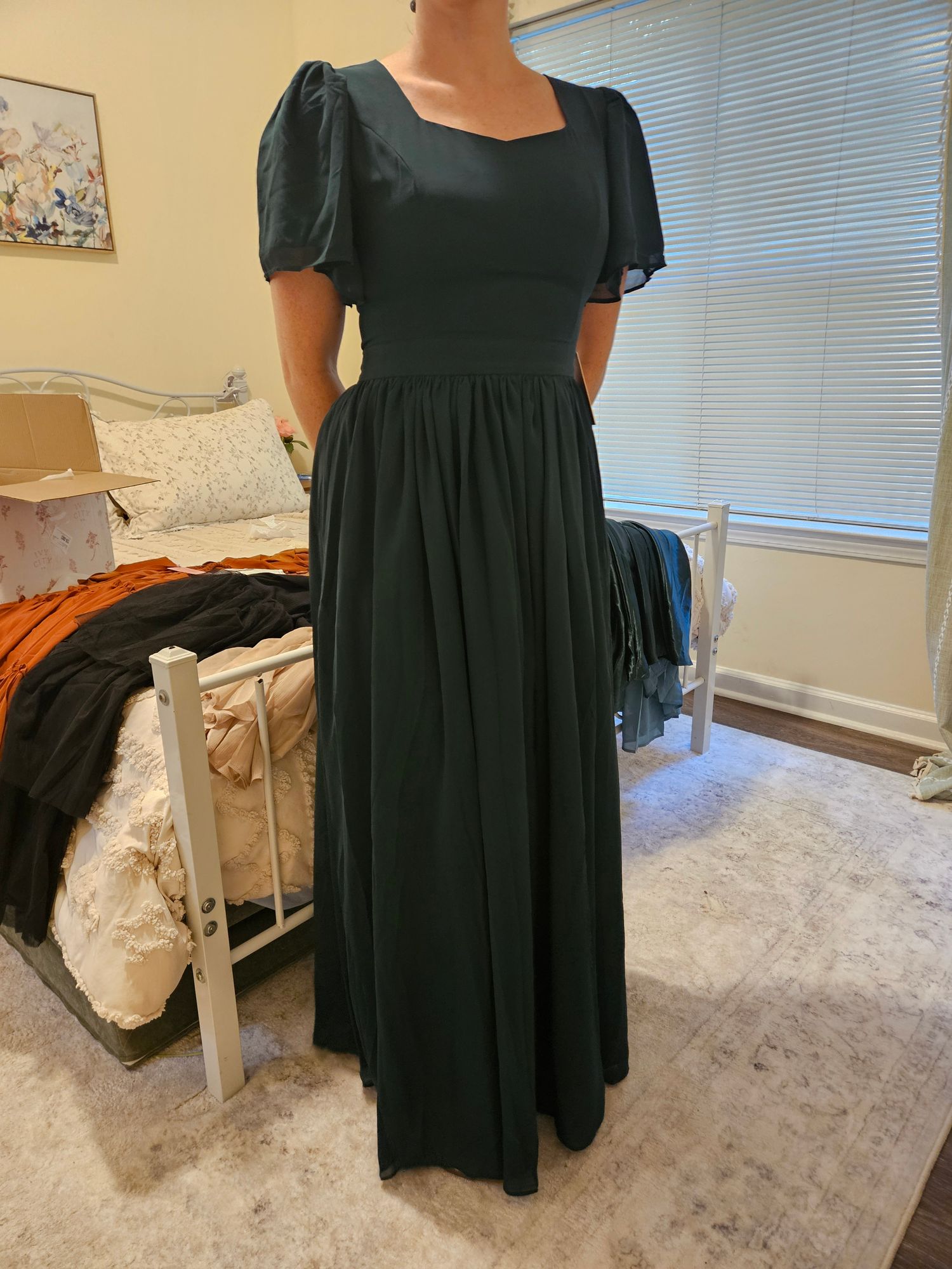 Abbie Dress in Champagne - Bridesmaid Dress  Ivy City Co