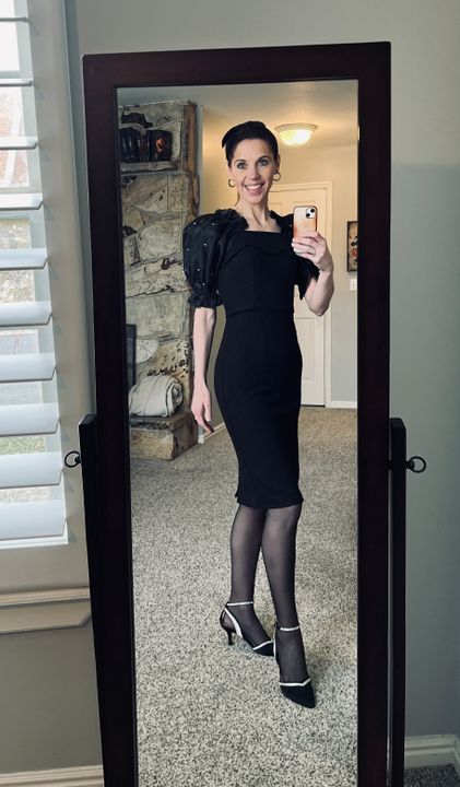 witchery black maxi dress Second-Hand Witchery Fine Knit Elegant Fitted Maxi Dress Size S – SwapUp