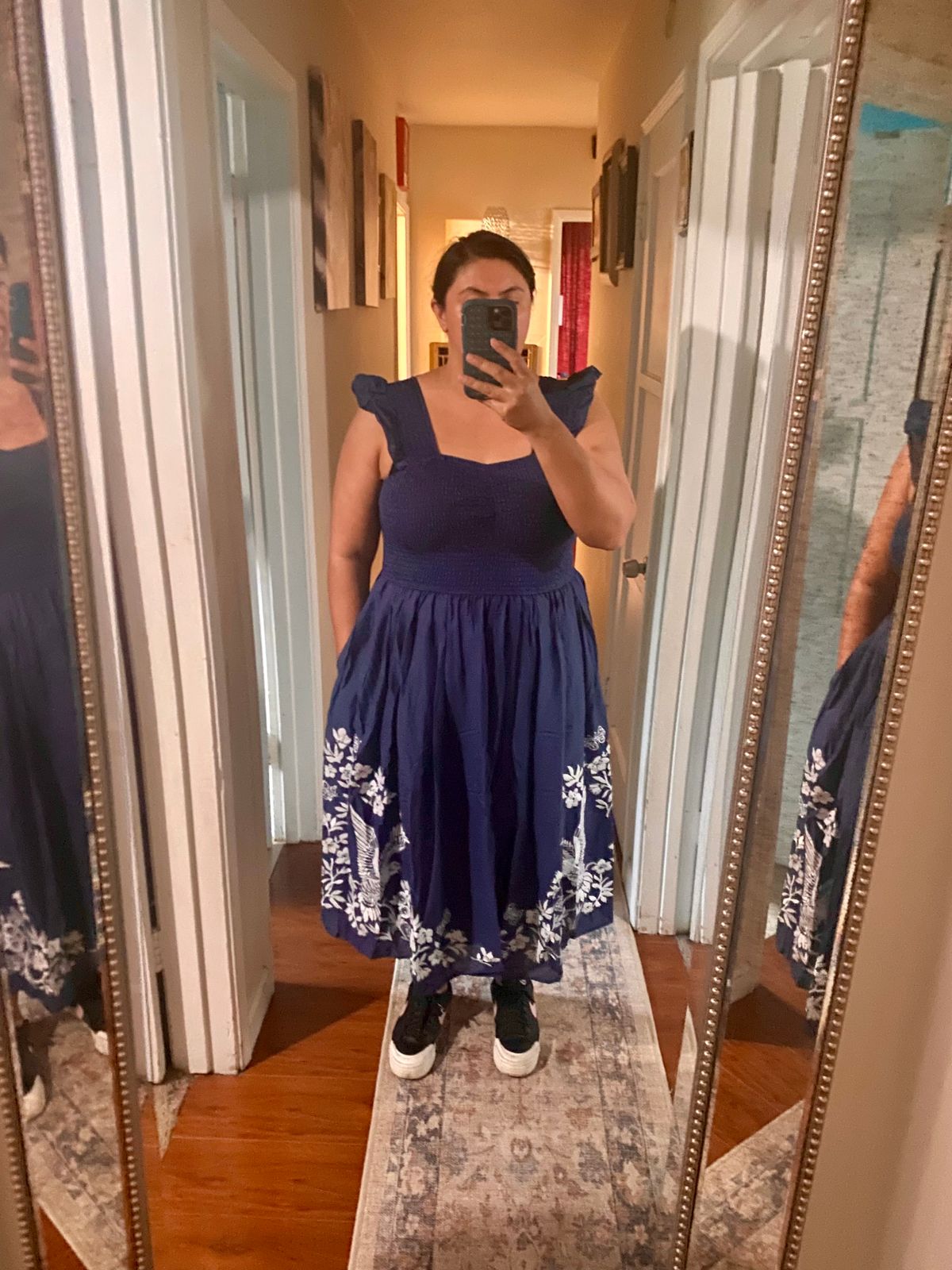 Finch Dress in Blue Ivy City Co Finch Dress in Blue Ivy City Co