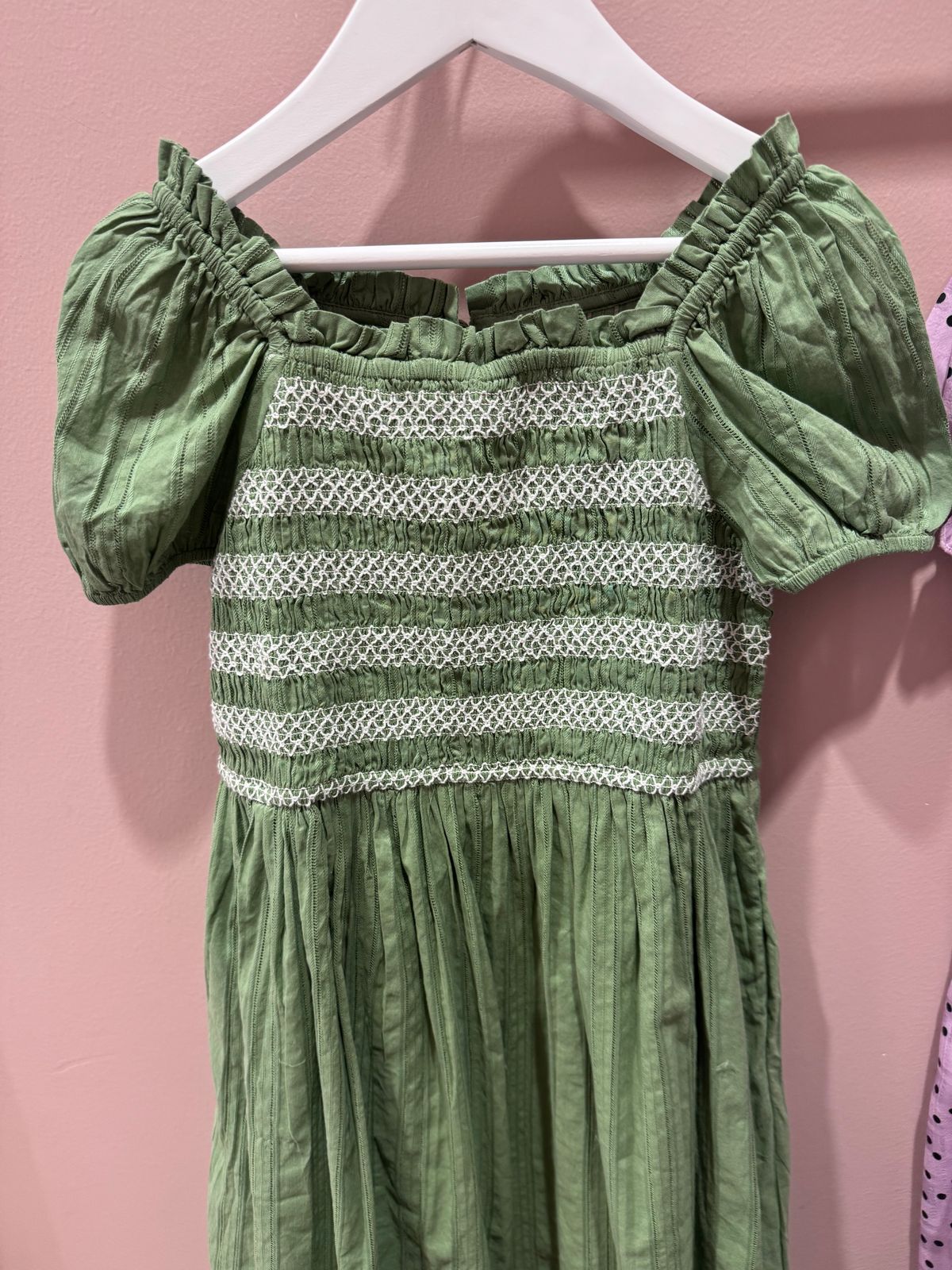 Mini Journey Dress in Light Green  Ivy City Co