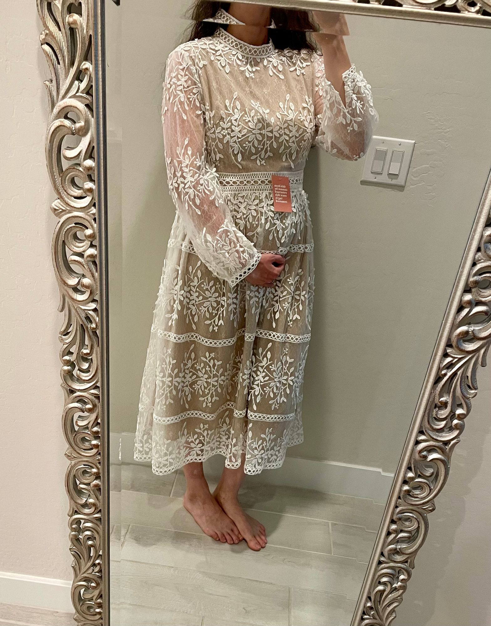 sicily dress - champagne lining Sicily Dress in Champagne Lining