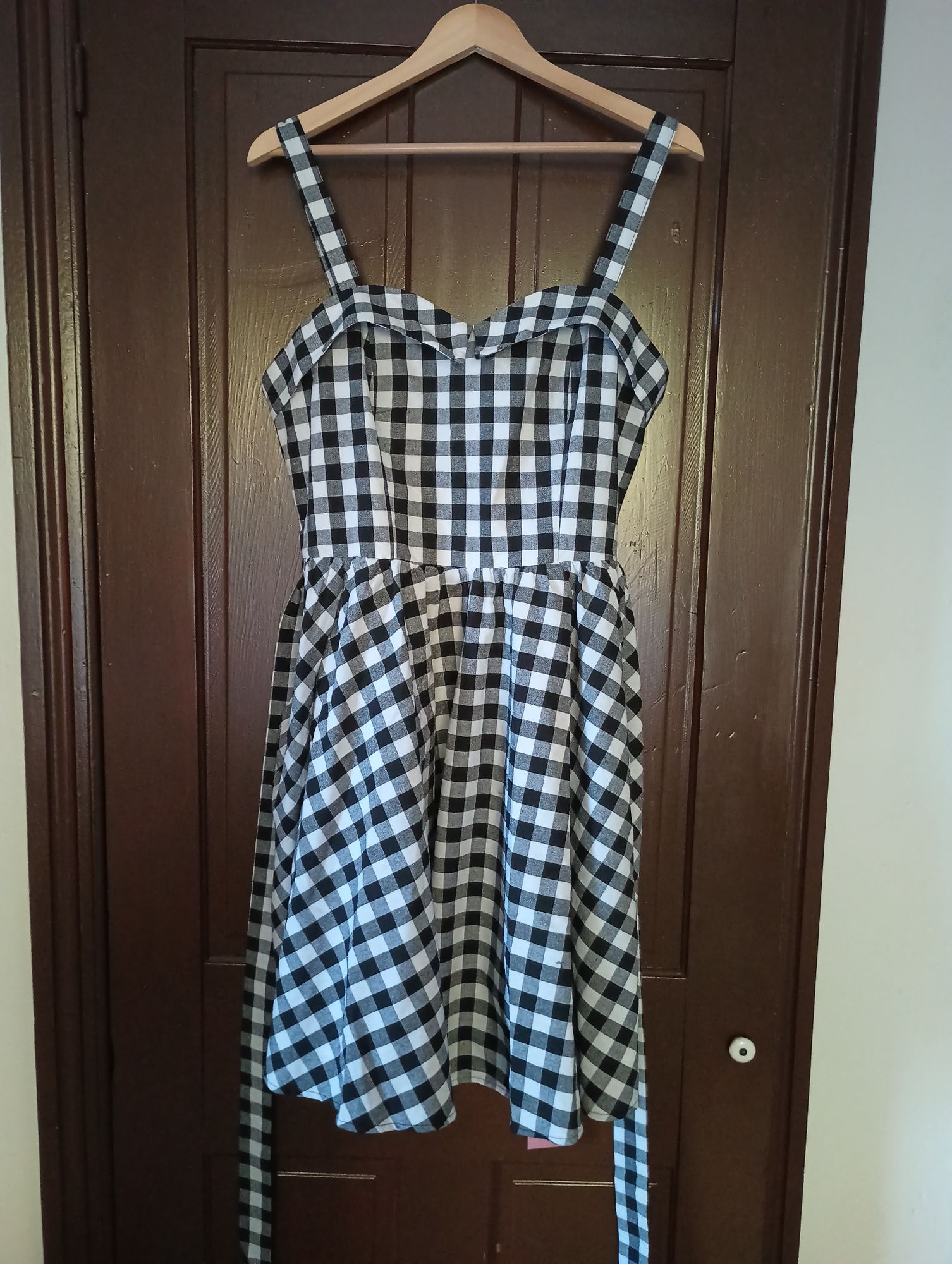 Patty Dress in Black Gingham  Ivy City Co