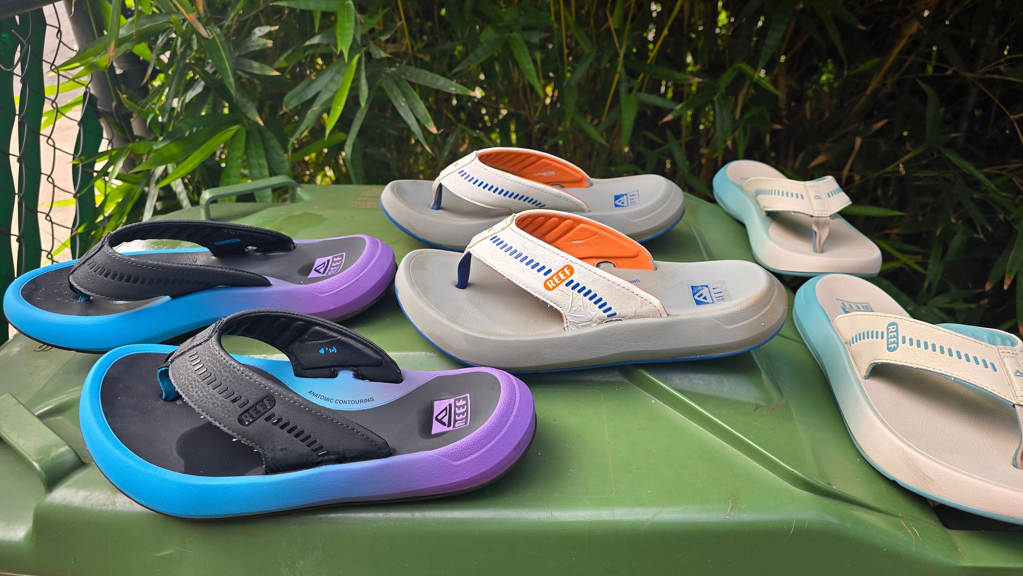 Reef Swellsole Cruiser Mens 11 Navy Sunset New Nitrogen Infused EVA Sandals‎ Men main image 4