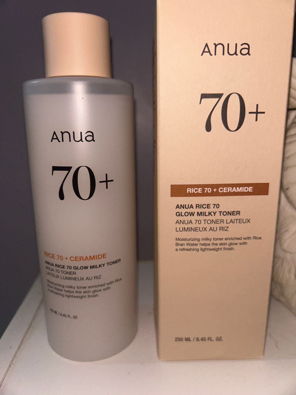 Rice 70 Glow Milky Toner | Anua US