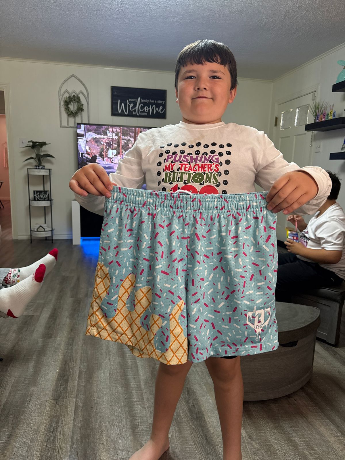ice cream shorts dress Smocked Top with Bloomer