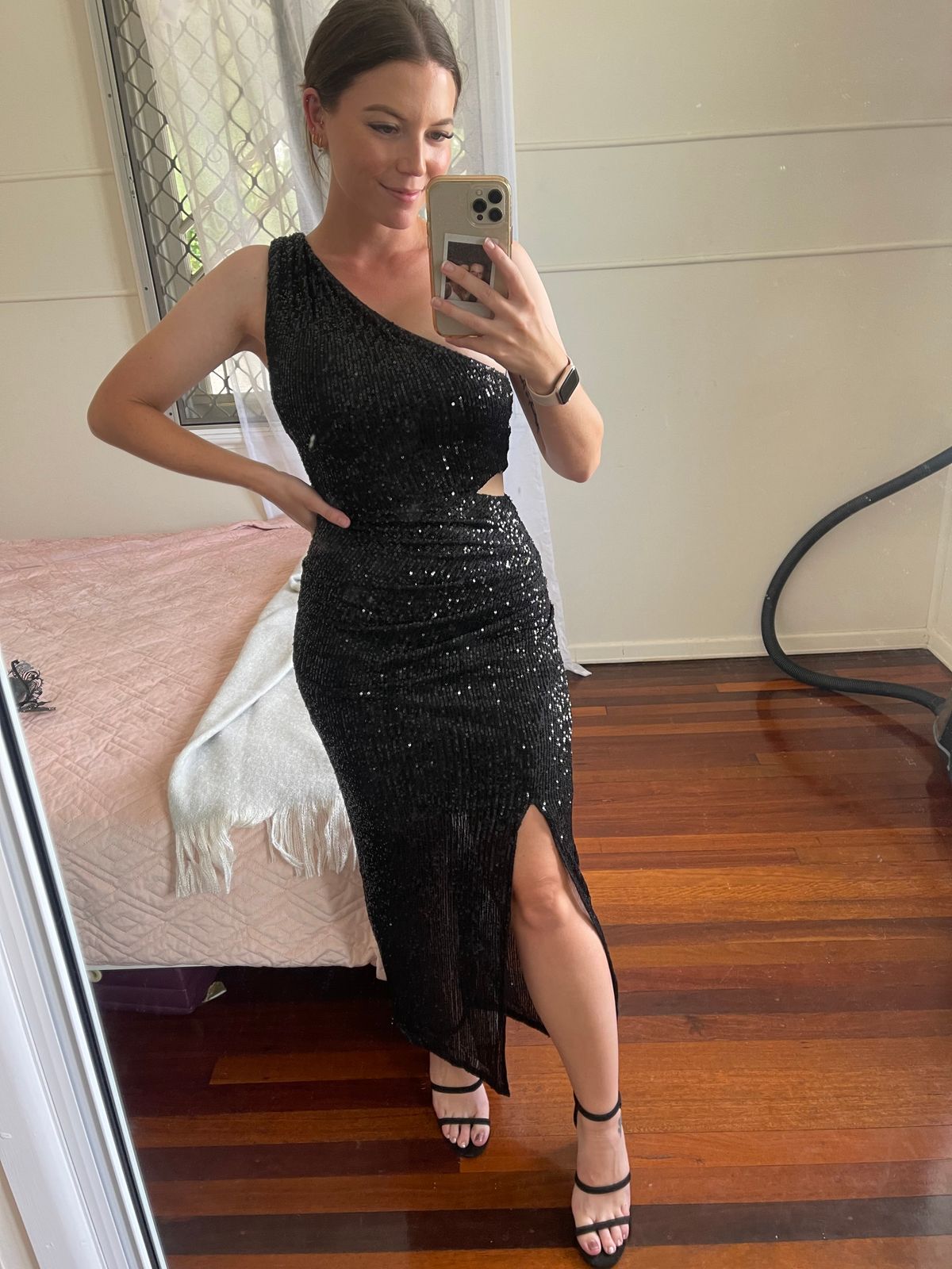 elegant occasion black sequin one-shoulder midi dress Amazon.com: Women's One Shoulder Black Formal Evening Gowns Sequin Mermaid Maxi  Dress for Wedding Guest Ceremony Anniversary Dress,S : Clothing, Shoes &  Jewelry