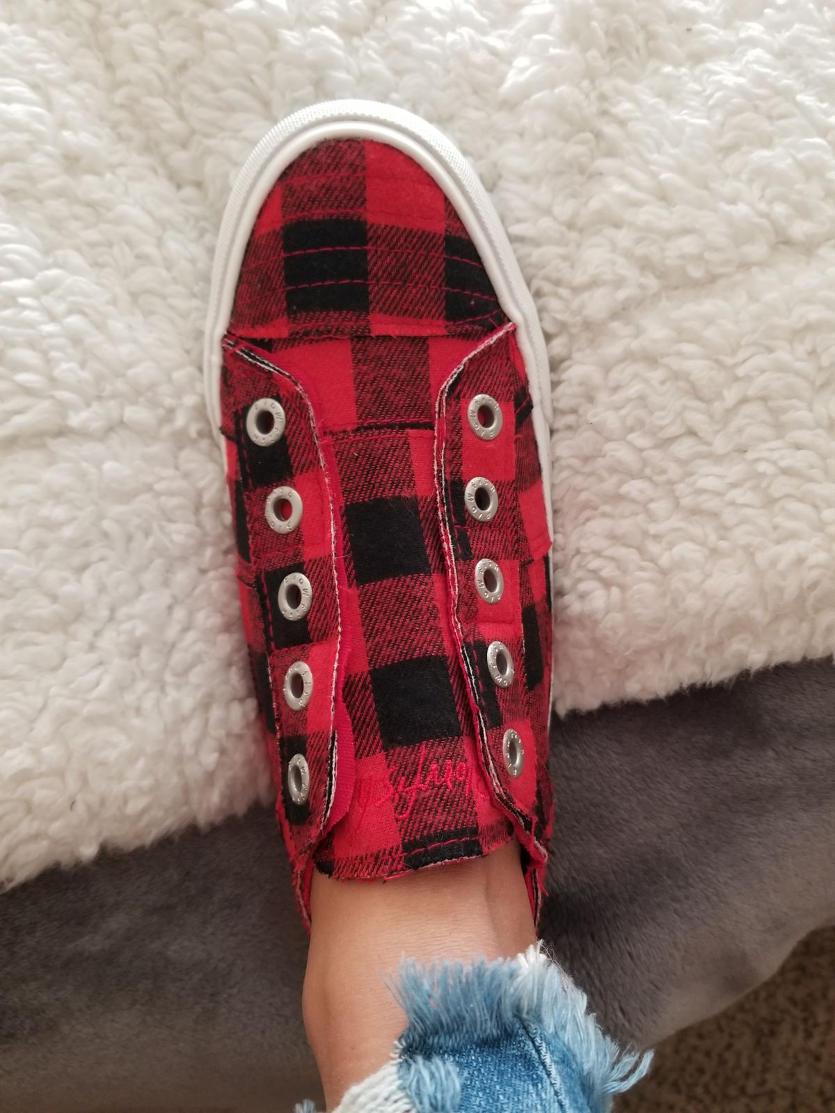 Pulse Boutique Blowfish Red Sneakers Blowfish Play Sneakers- Red