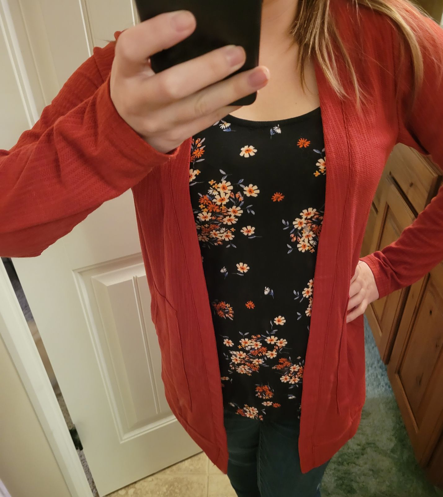 Cardigan Clearance 41 Hawthorn Abrianna Longsleeve Knit Cardigan