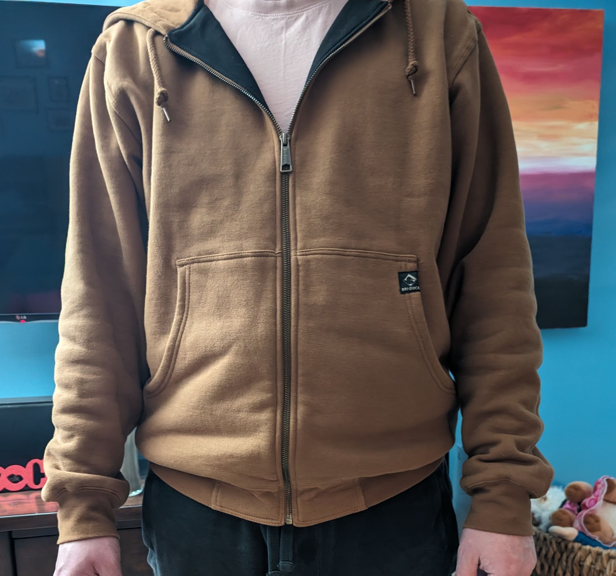 Crossfire Zip Up Hoodie is Durable for All Seasons | DRI DUCK