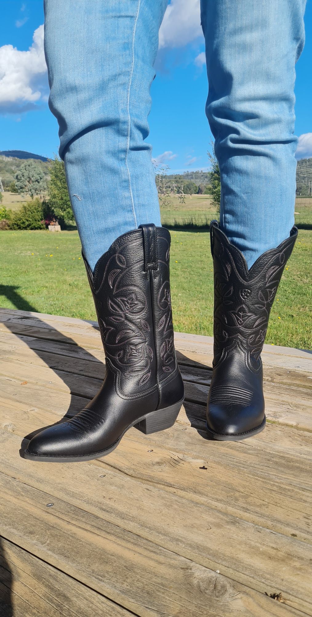 Heritage R Toe Western Boot – Ariat Australia display picture 1