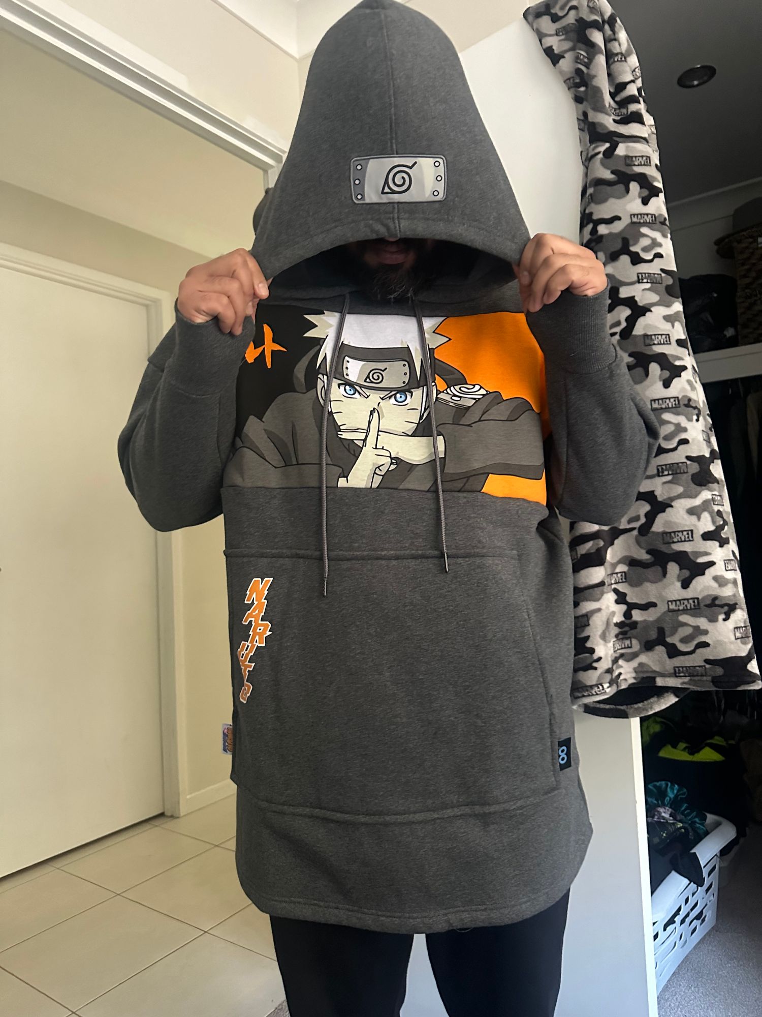 Hoodies Naruto Uzumaki Cosplay Jacket Naruto Costume Cool Naruto