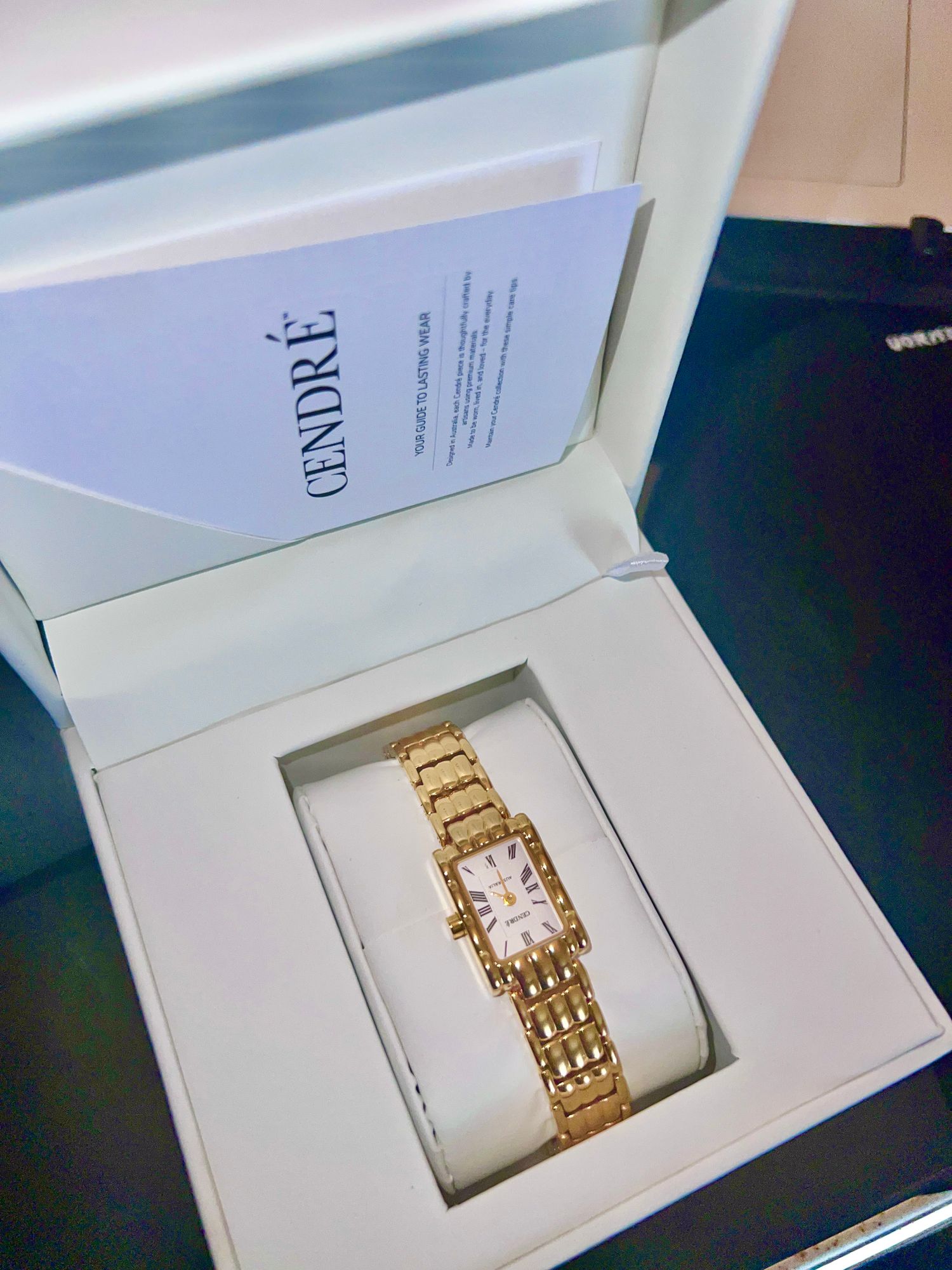 Mila 18K Gold Minimalist Watch BOZ Mila Watch – BOZ Jewelry main image 4