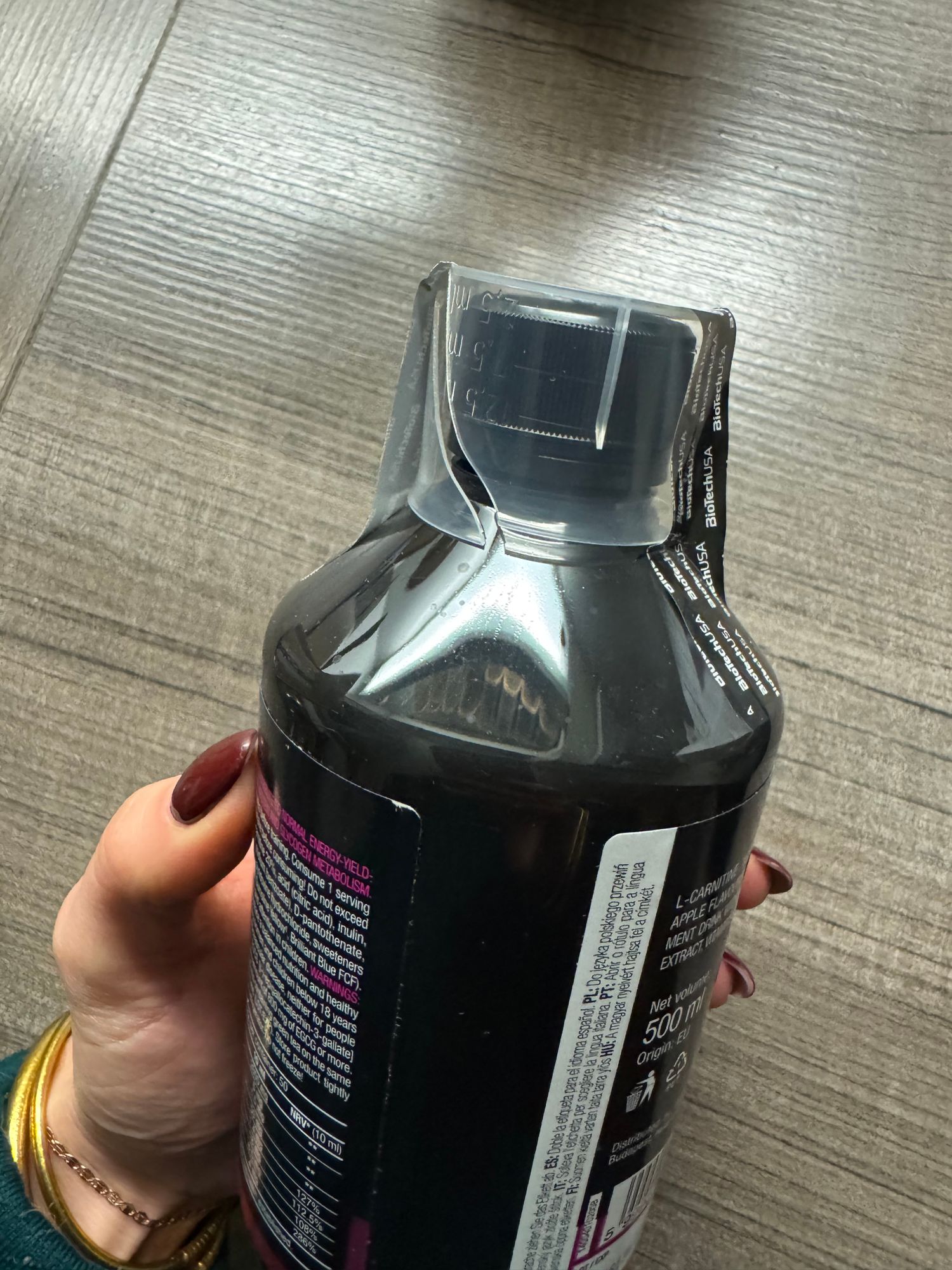 l-carnitina biotech usa L-Carnitine 100,000 pre-workout drink