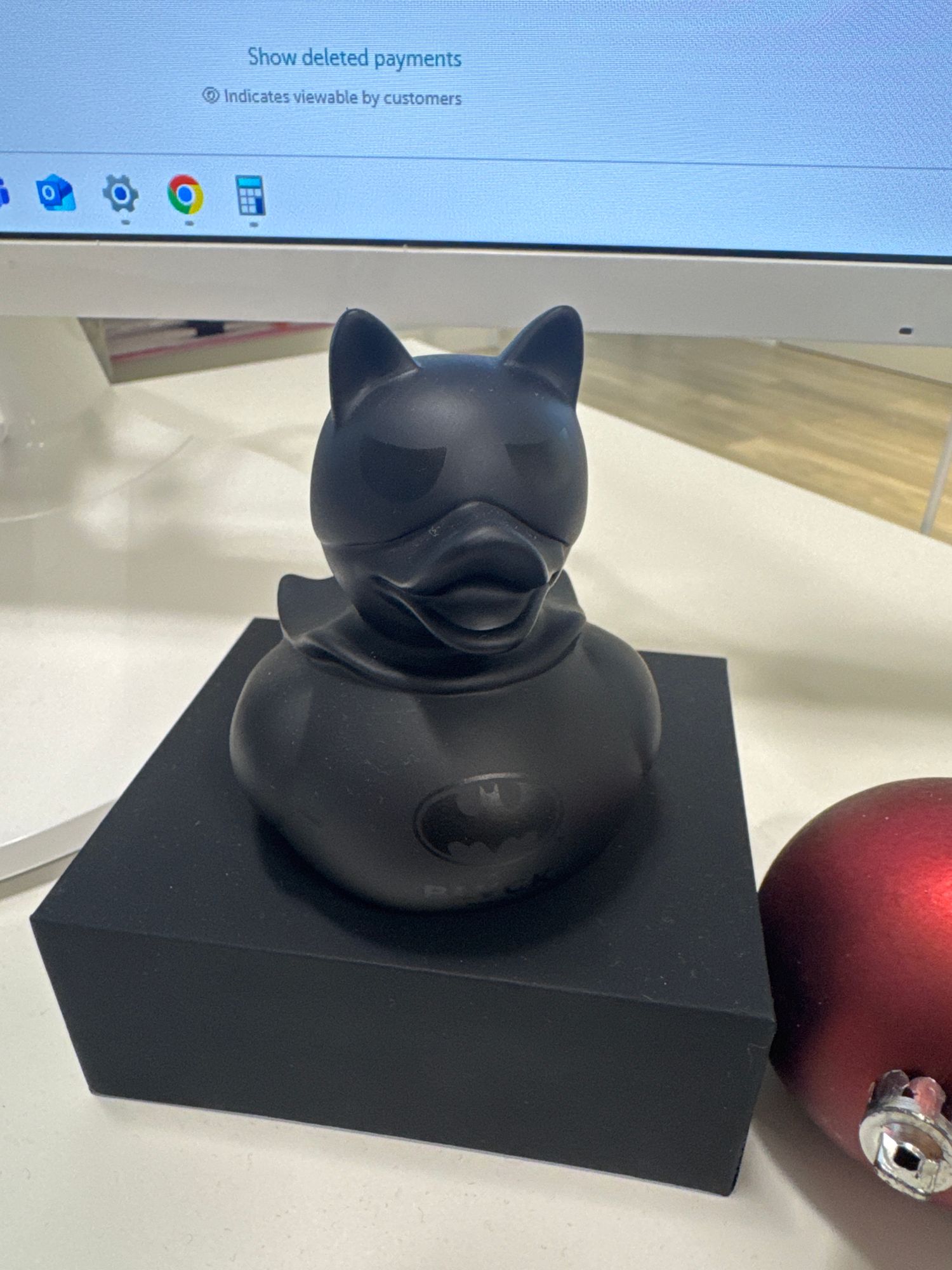 Black Batman Rubber Duck | Blvck Paris
