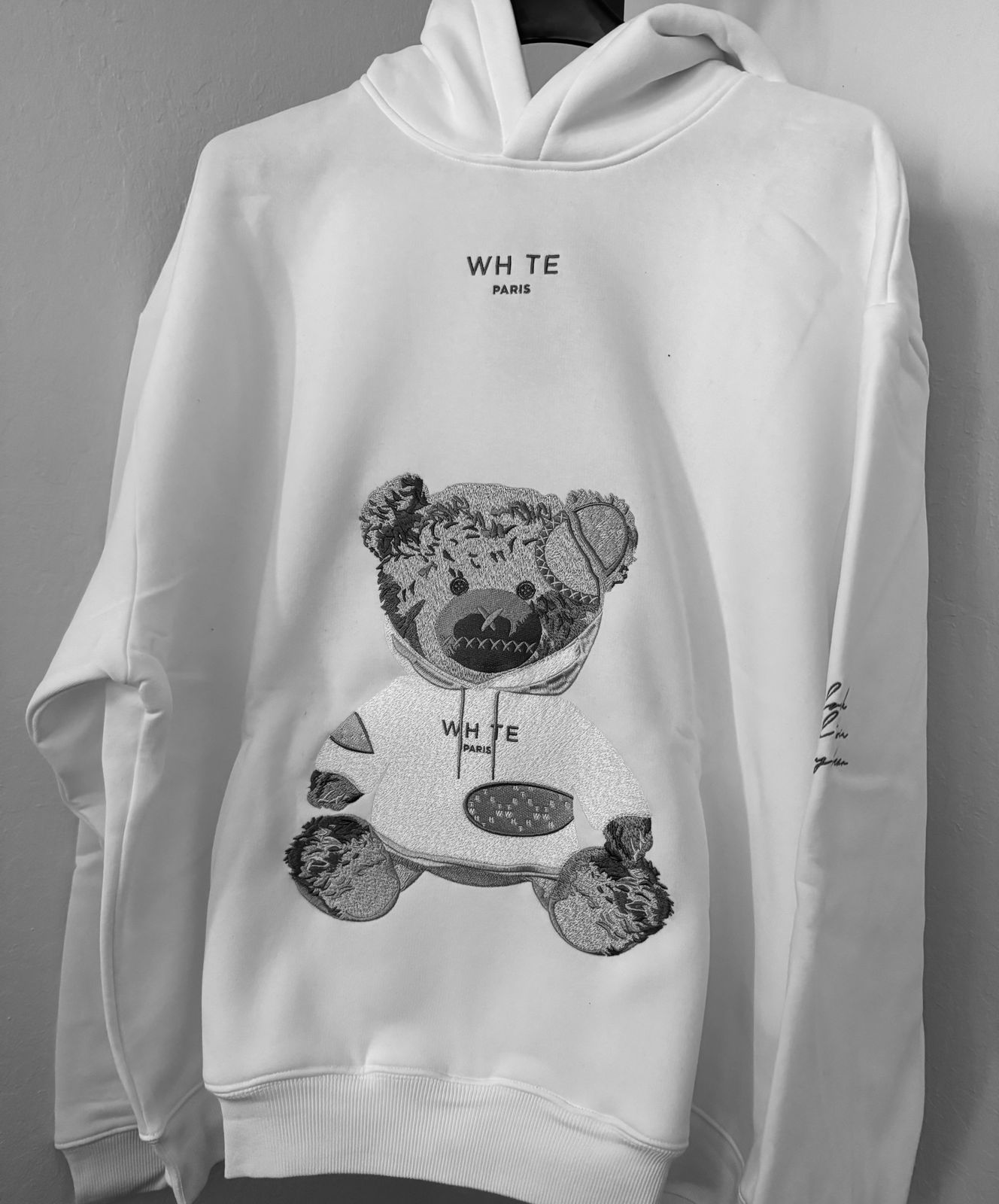 Blvck Evil Twin Teddy Bear Hoodie