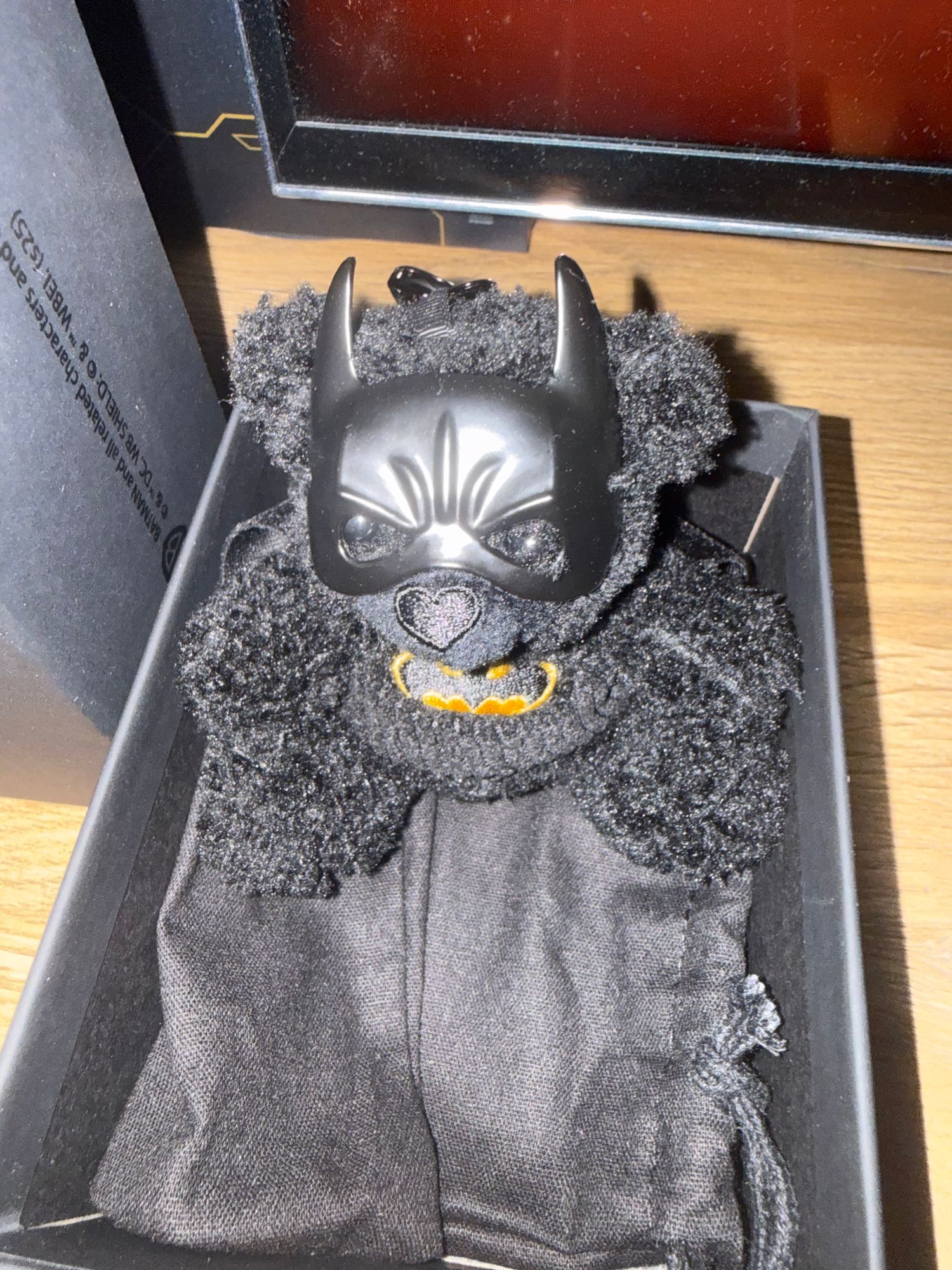 Batman x Blvck Teddy Bear Keychain
