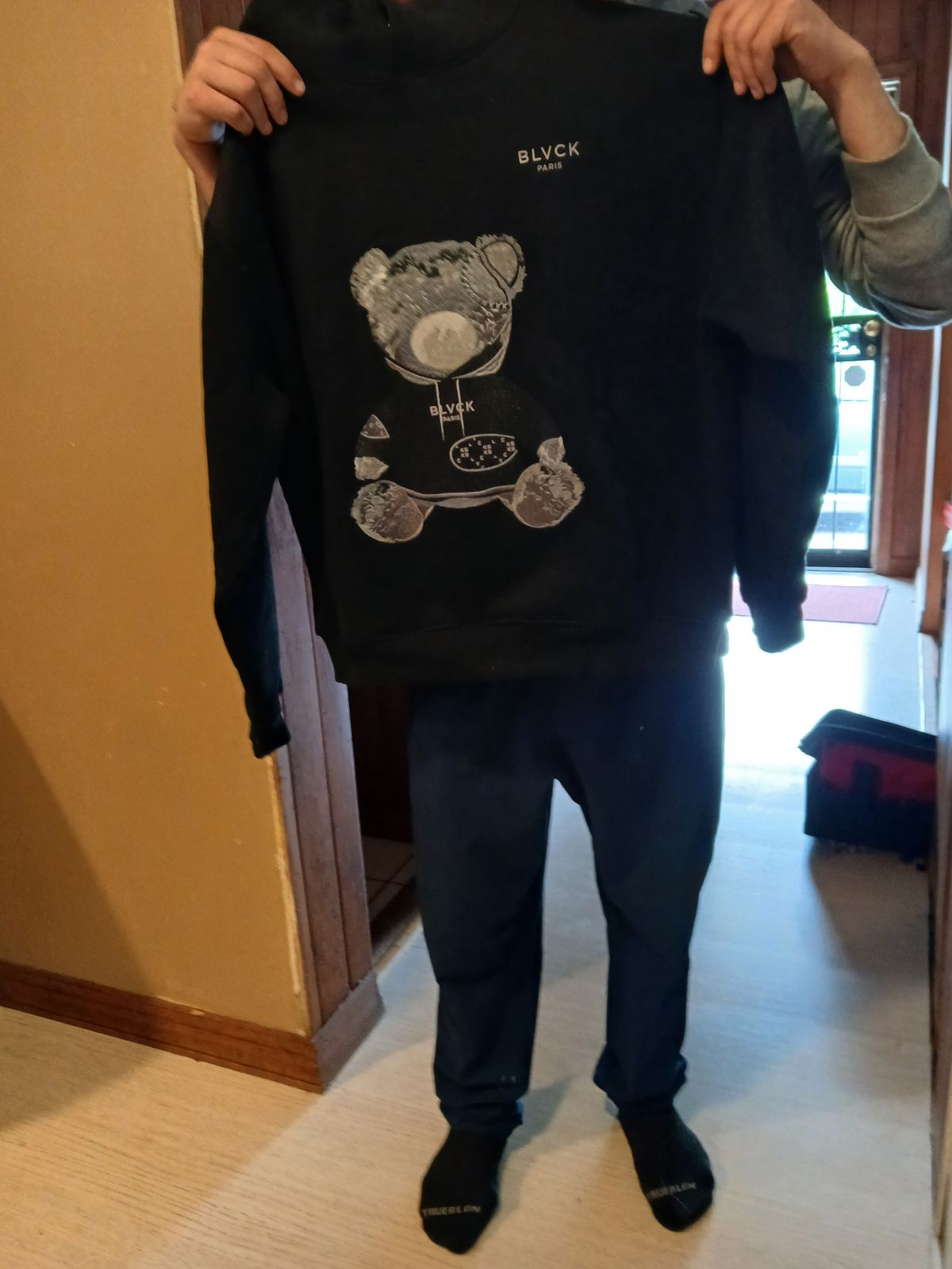 Blvck Evil Twin Teddy Bear Hoodie