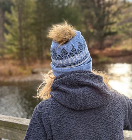 Ellen Recycled Pom Winter Hat – Turtle Fur® display picture 1