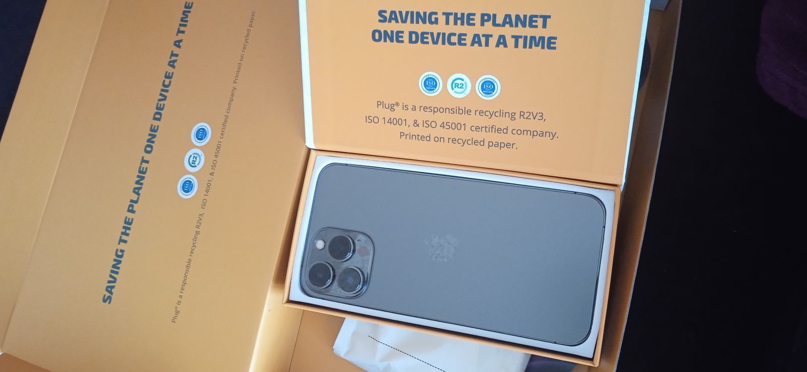 iPhone 13 Pro Max Plata 256 GB (Desbloqueado) – Plug