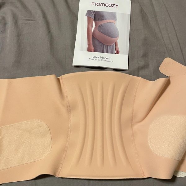 Momcozy Maternity Support Belt in Nude Momcozy Pregnancy Belly Band, CozySupport Ergonest Maternity  main image 3